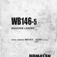 Manual de Partes Retroexcavadora Komatsu WB146-5