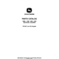 Manual de Partes Retroexcavadoras John Deere 300B- 310D- 315D