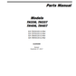 Manual de Partes Telehandler Caterpillar TH336- TH337- TH406- TH407
