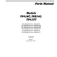 Manual de Partes Telehandler Caterpillar TH414C- TH514C- TH417C