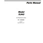 Manual de Partes Telehandler Caterpillar TL943