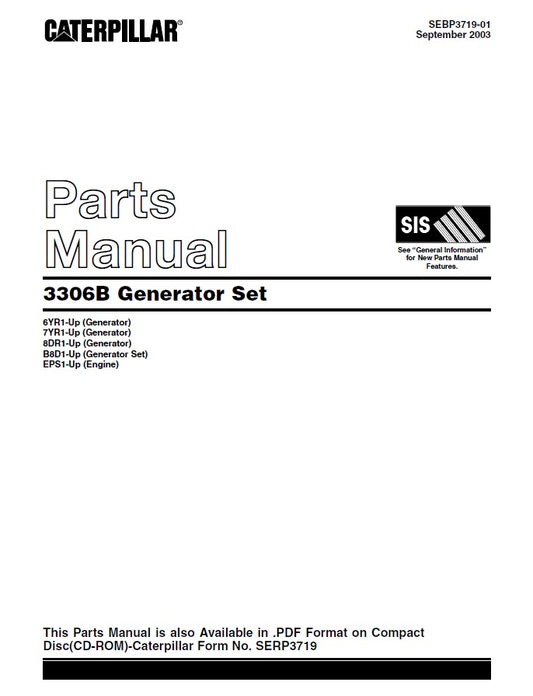 Manual de Partes de Caterpillar 3306