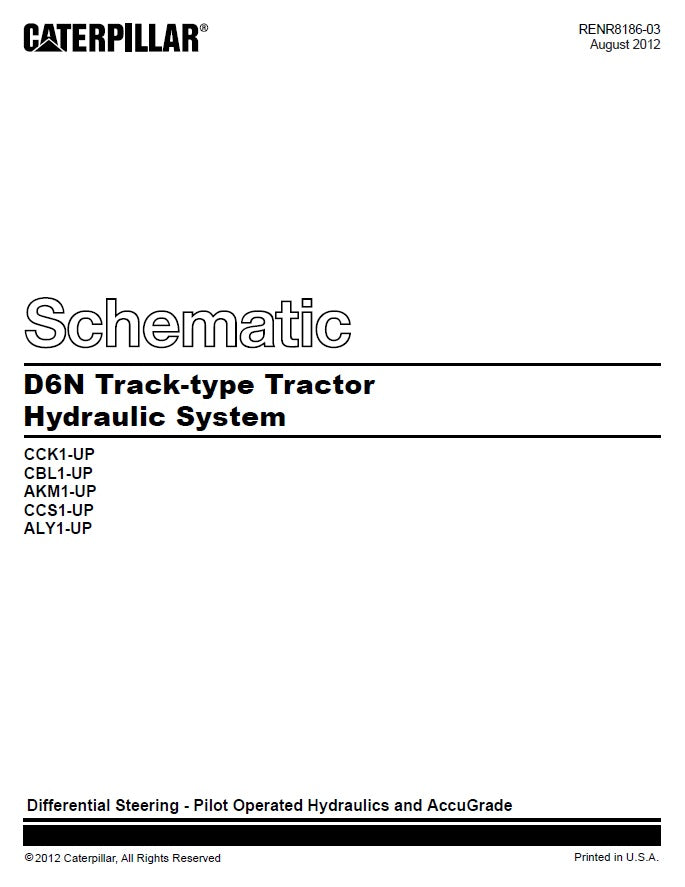 Manual de Plano Hidráulico D6N