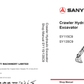 Manual de Servicio Excavadora Sany SY115C9  SY135C9