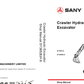 Manual de Servicio Excavadora Sany SY365H-9 SY365BH-9