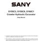 Manual de Servicio Excavadora Sany SY55C3 SY55C9 SY60C1