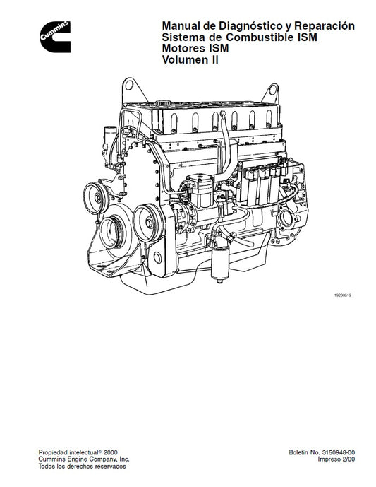 Manual de Servicio Motor Cummins ISM Volumen II
