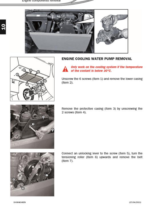 Manual de Servicio Telehandler ManiTou MRT-2150