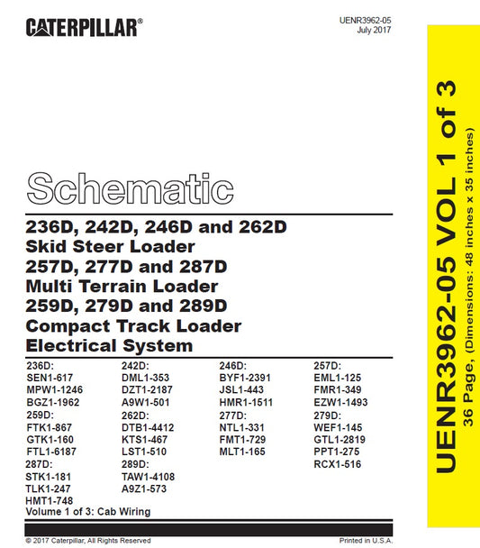Manual de Diagrama Eléctrico Caterpillar 246D