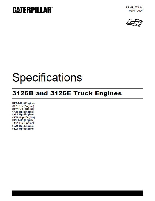 Manual de Diagrama Eléctrico Motor Caterpillar 3126