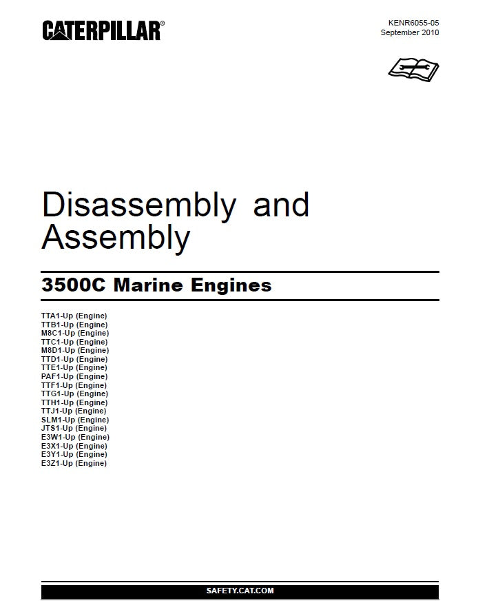 Manual de Servicios Caterpillar 3500C