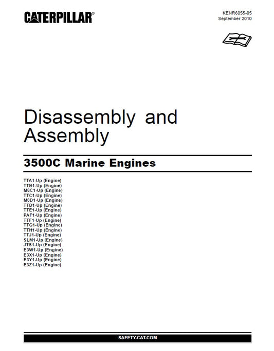 Manual de Servicios Caterpillar 3500C