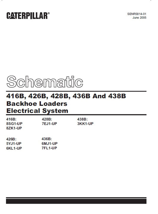 Manual de Diagrama Eléctrico 416B Caterpillar