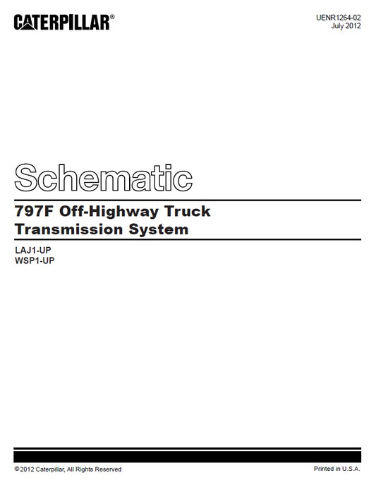 Manual de Servicios Caterpillar 797F
