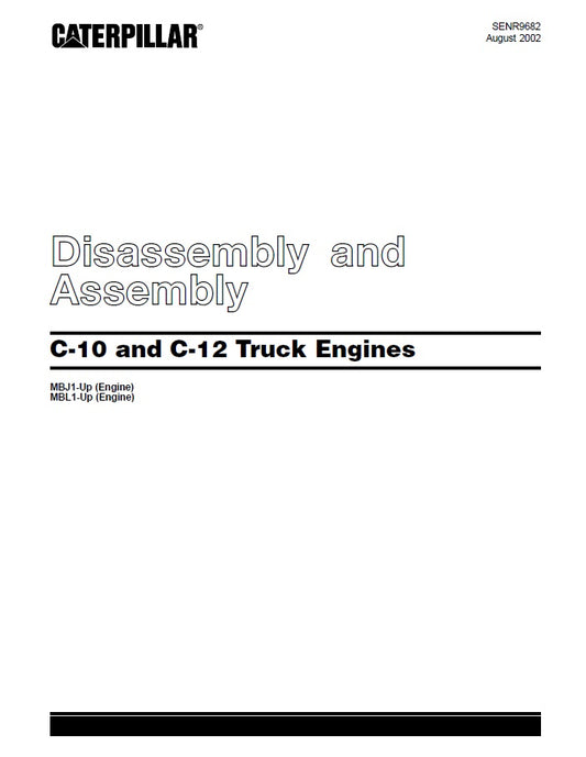 Manual de Servicios Caterpillar C10 y C12