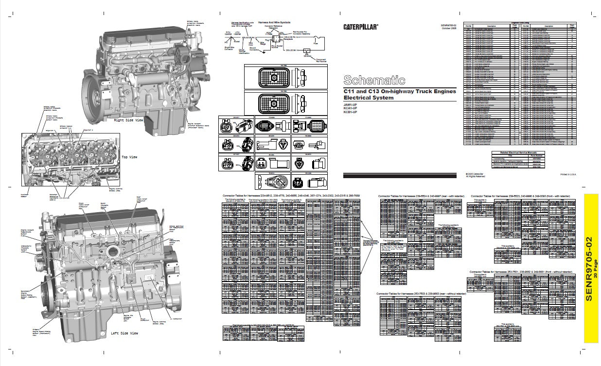 Manual de Servicios Caterpillar C11 y C13 Sistema Eléctrico