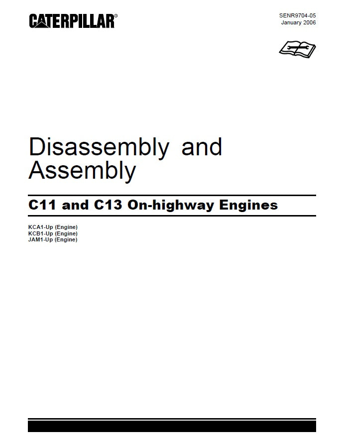 Manual de Servicios Caterpillar C11 y C13