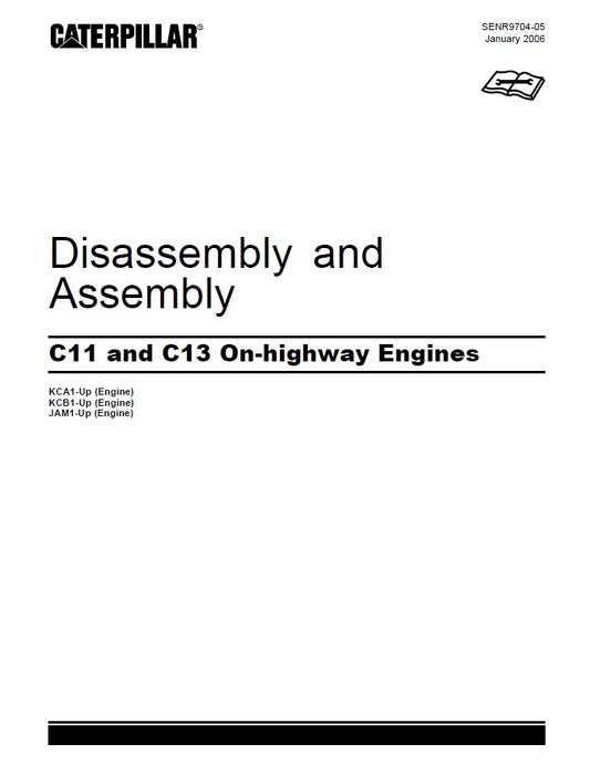 Manual de Servicios Caterpillar C11 y C13