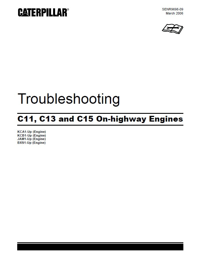 Manual de Servicios Caterpillar C11 y C13, C15
