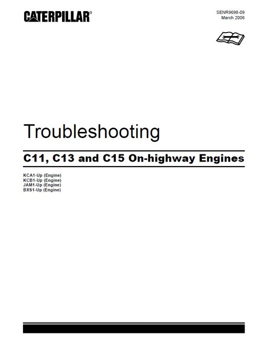 Manual de Servicios Caterpillar C11 y C13, C15