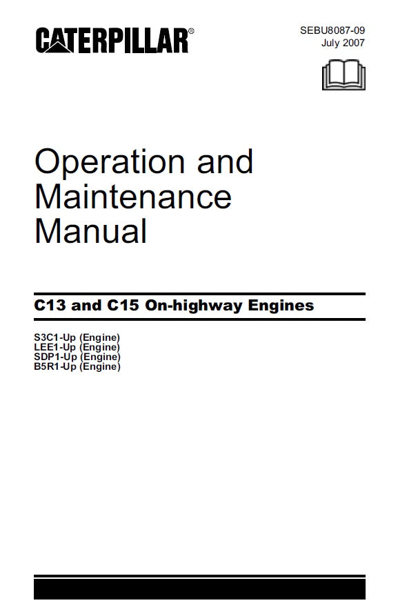 Manual de Servicios Caterpillar C13, C15
