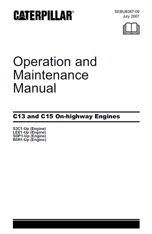 Manual de Servicios Caterpillar C13, C15