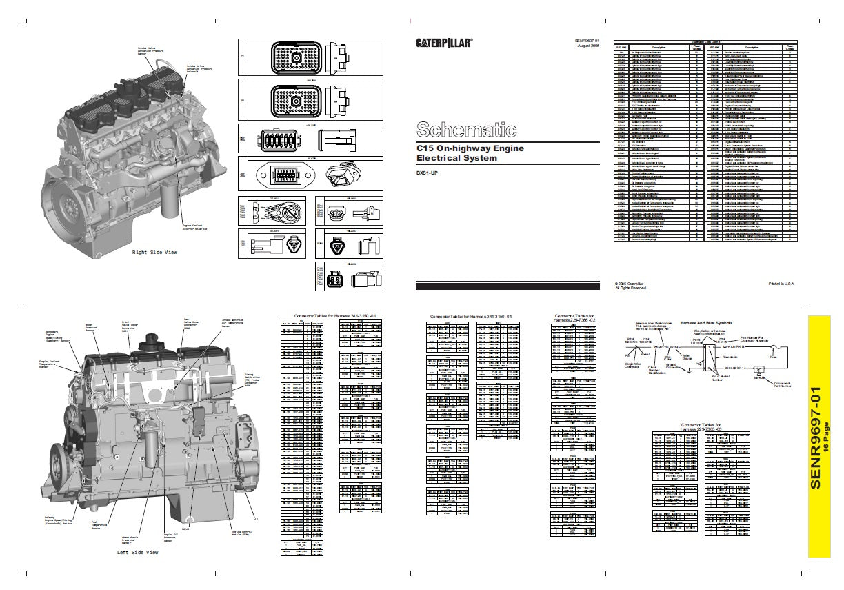Manual de Servicios Caterpillar C15 Sistema Eléctrico