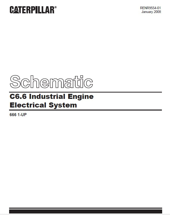 Manual de Diagrama electrico C6.6 Caterpillar