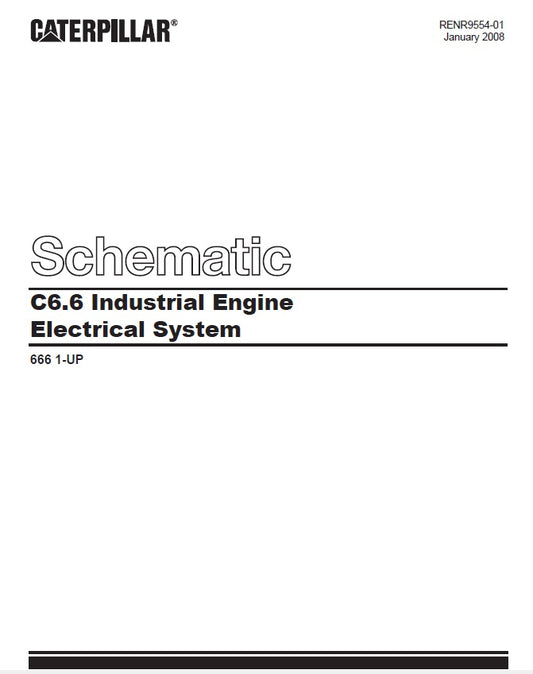 Manual de Diagrama electrico C6.6 Caterpillar