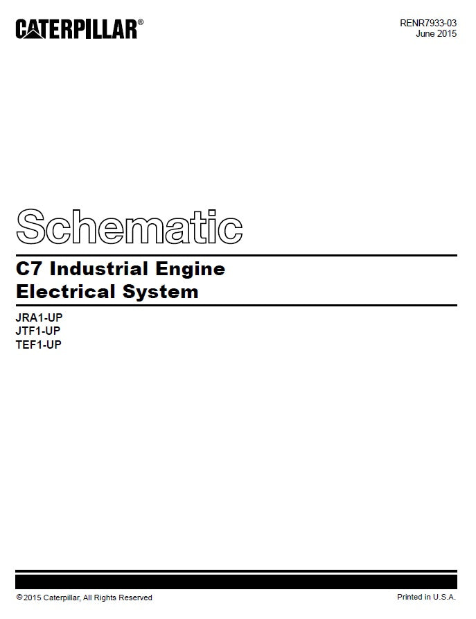 Manual de Servicios Caterpillar C7