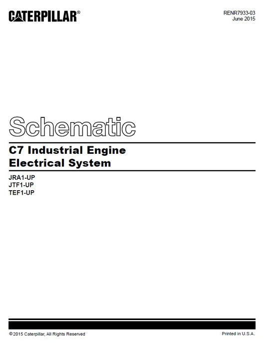 Manual de Servicios Caterpillar C7