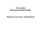 Manual de Servicios Excavadora Hidráulica XCMG XE230&