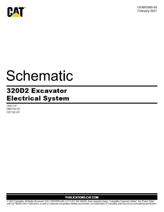 Manual de Servicios Sistema Eléctrico Caterpillar 320D2