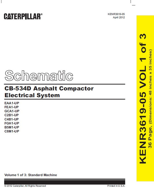 Manual de Diagrama Eléctrico Caterpillar-CB-534D