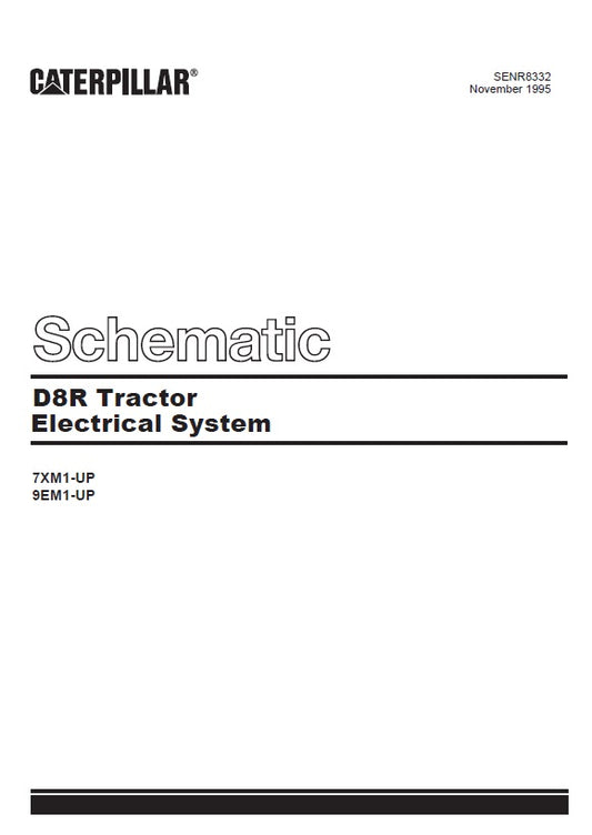 Manual de Diagrama Eléctrico Caterpillar D8R