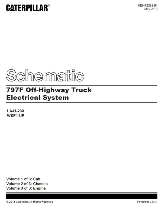 Manual de Diagrama Eléctrico 797F