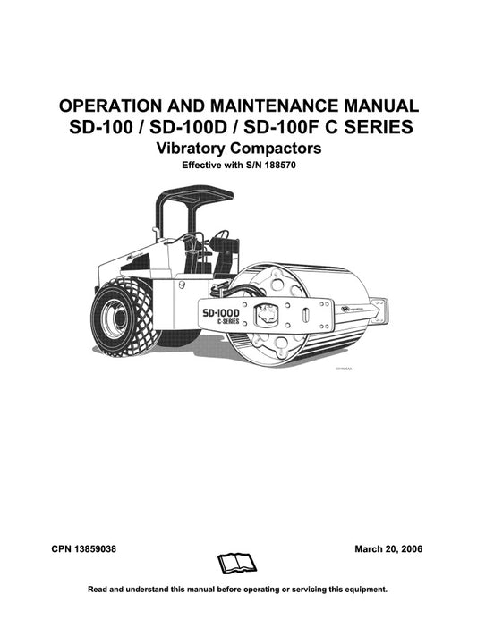 Manual de Servicios Ingersoll Rand SD-100/ SD-100D/ SD100F C