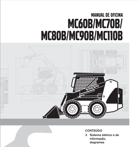 MC80B MC90B MC110B  Volvo Manual sistema eléctrico y planos